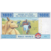 P607C Chad - 1000 Francs Year 2002